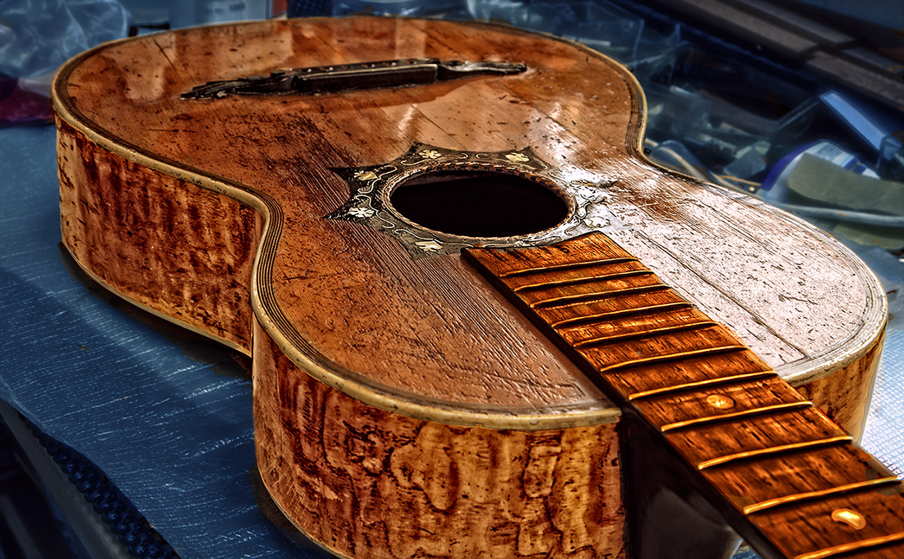 История появления и эволюция шестиструнной гитары